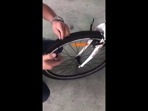 ECOTRIC Install Peacedove Front Wheel