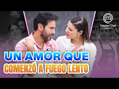 ¡La HISTORIA DE AMOR de Alejandro Estrada y Dominica Duque! Así comenzó en MasterChef Celebrity