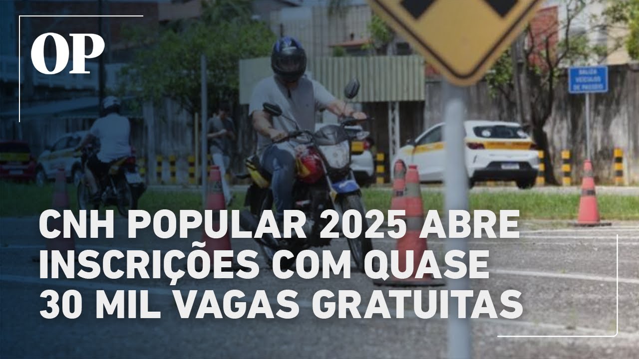 CNH Popular 2025 abre inscrições no Ceará com quase 30 mil vagas gratuitas TV Online CNH Popular 2025 abre inscrições no Ceará com quase 30 mil vagas gratuitas