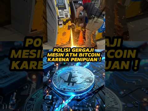Polisi AS Gergaji Mesin ATM BitCoin!