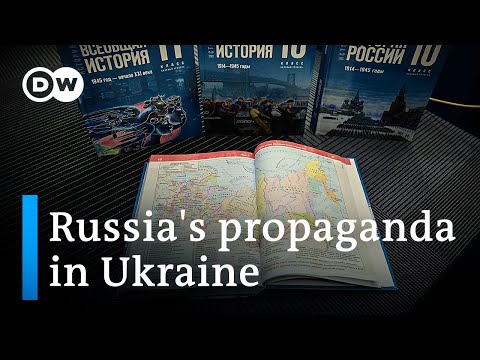 How Russian propaganda tries to influence people in Ukraine's occupied territories | DW News