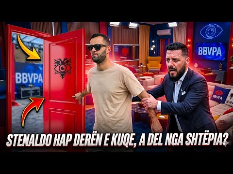 Lajmi i Fundit: Stenaldo hap deren e kuqe del nga shtepia DETAJE Big Brother VIP Albania 5