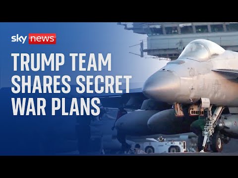 US officials accidentally share Yemen air strike plans with journalist in group chat