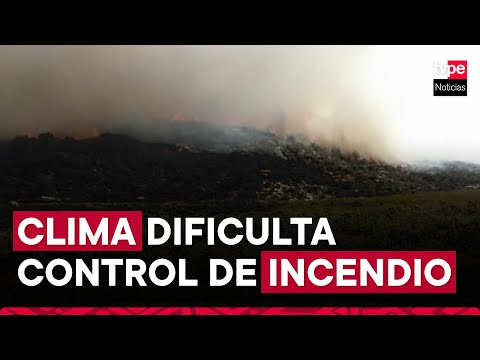Arequipa: incendio forestal en Caravelí logra ser controlado