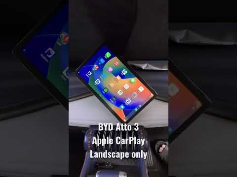 BYD Atto 3 Apple CarPlay supports landscape orientation only Dec 2022