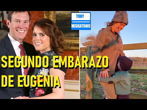 PRINCESA EUGENIA ANUNCIA SU SEGUNDO EMBARAZO. SARAH FERGUSON FELICITA A SU HIJA.