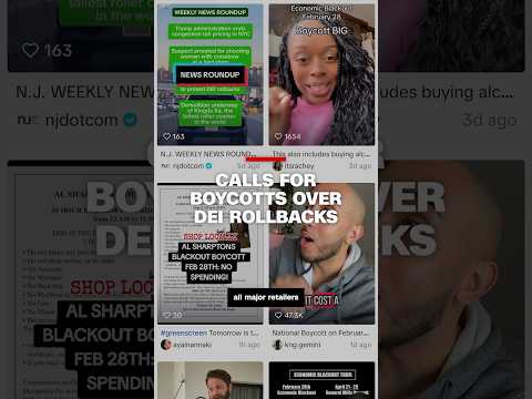 Calls for boycotts over DEI rollbacks