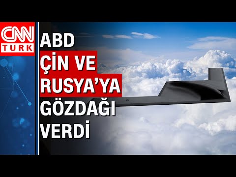 Pentagon yeni hayalet bombardıman uçağını görücüye çıkardı