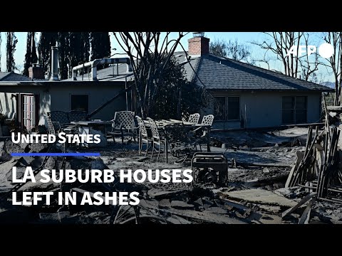 Los Angeles fires: Homes in Altadena neighborhood in ashes | AFP