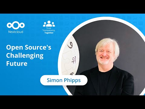 Exploring open source's challenging future with Simon Phipps | Nextcloud Conference 2023