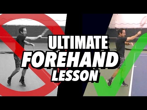 ULTIMATE Forehand Tennis Lesson - Consistency + Spin