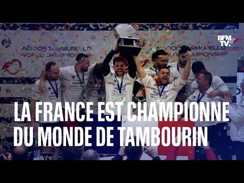 La France est championne du monde de tambourin