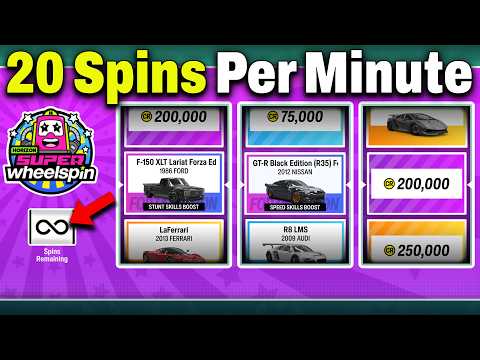How To Get Unlimited Super WheelSpins in Forza Horizon 6 (NEW GLITCH)