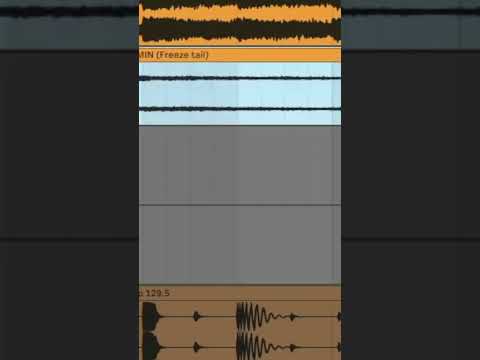 This is how to do a reverse reverb tail in Ableton Live ⏪ #shorts