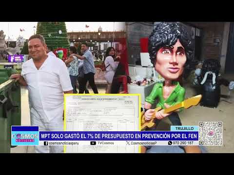 Trujillo: MPT solo gastó el 7% de presupuesto en prevención por el FEN