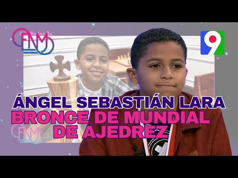 Con apenas 12 años, Ángel Sebastián Lara gana medalla de bronce en Mundial de Ajedrez Escolar | ENM