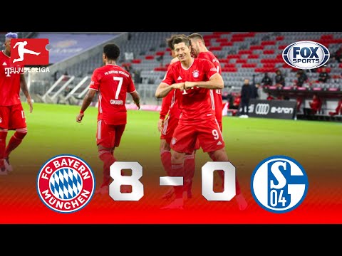 Bayern Múnich - Schalke 04 [8-0] | GOLES | Jornada 1 | Bundesliga