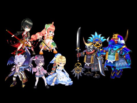【白猫】拳レイン・鎖ガラティナ・水弓リルテット・外伝槍アイシャ・レナ　キングコスモ白武者（打突炎光無弱点/白2.5京・黒1.5京）