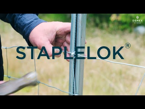 Staplelok by Demex - No Digging Needed for This Genius Fence Post!