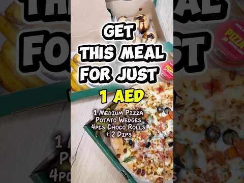 🚨 Crazy Deal Alert! Get full meals for just 1 AED @uae.keeta ! 🍔✨#budgetfinds #uae #foodie #deals
