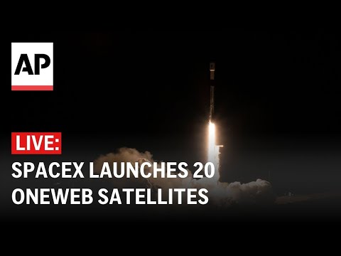 LIVE: SpaceX launches OneWeb satellites on Falcon 9 rocket