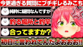もうすぐ新作のZAも発売されるのに未だに金コイ釣りを続けてるなか今更過ぎる質問をぶつけられちいかわのモモンガみたいなキレ方をするみこち【ホロ