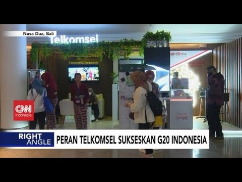 Peran Telkomsel Sukseskan G20 Indonesia - Right Angle