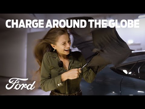 Charge Around the Globe: Lexie prøver seg på Fords testsenter for miljø | Ford Norge