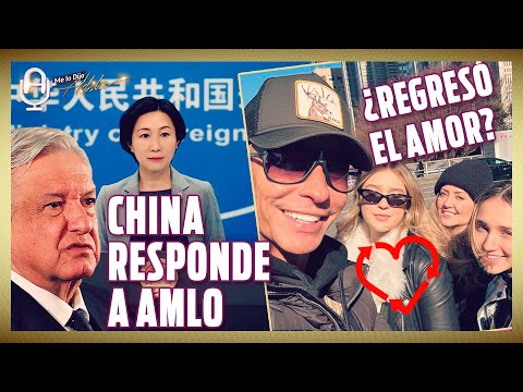 CHINA responde a AMLO sobre TRÁFICO de FENTANILO; ANDREA LEGARRETA y ERIK RUBÍN en LONDRES