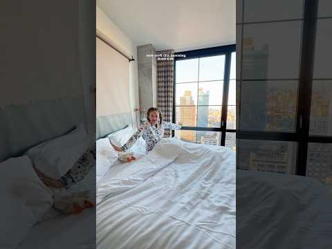 NEW YORK CITY MORNING | travel vlog❤️#grwm #morning #aesthetic #asmr #vlog #nyc #viral #sweet