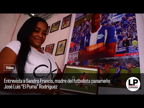 Sandra Francis orgullosa de su hijo, José Luis Rodríguez, por debutar en liga española