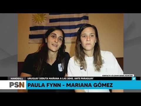 Paula Fynn - Mariana Gomez - Seleccion Uruguaya de Handball