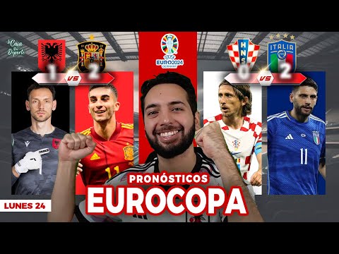 PRONÓSTICOS EUROCOPA 2024 ? | APUESTAS DEPORTIVAS | FUTBOL EUROPEO | EURO 2024 | RONDA 3