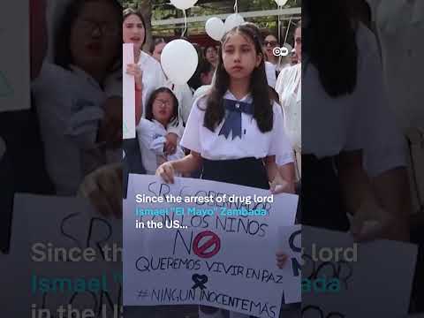 Hundreds of children protest in Mexico after two girls killed | DW News