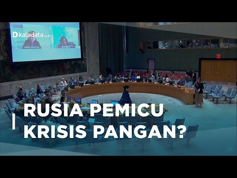 Dituduh Sebabkan Krisis Pangan, Rusia Walk Out dari Rapat PBB | Katadata Indonesia
