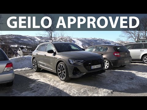 Audi e-tron 55 Black Edition Geilo test