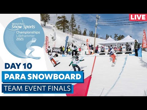 Athletics 🎽 Lillehammer 2021 | Para Snowboard | Team event finals | WPSS Championships