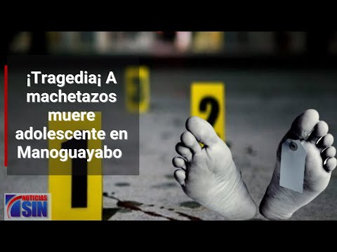 ¡Tragedia¡ A machetazos muere adolescente en Manoguayabo