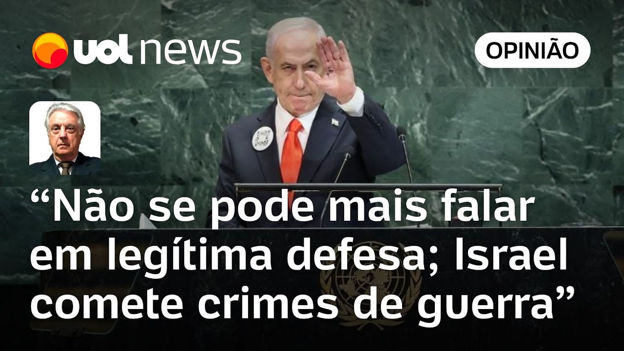 Netanyahu faz propaganda de guerra na ONU para justificar ‘excesso de legítima defesa’ | Maierovitch