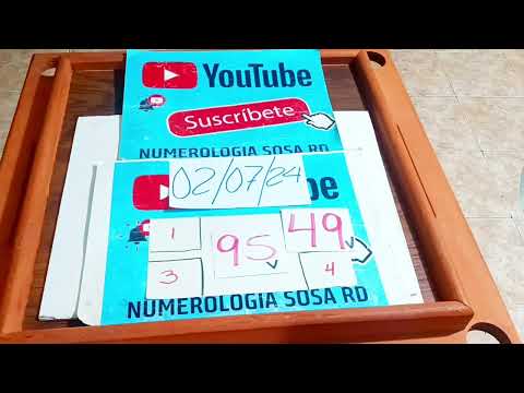 Numerología Sosa RD:02/07/24 Para Todas las Loterías ojo 95v (Video Oficial) #youtubeshorts