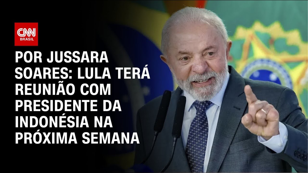 Lula fará reunião com presidente da Indonésia na próxima semana | CNN PRIME TIME