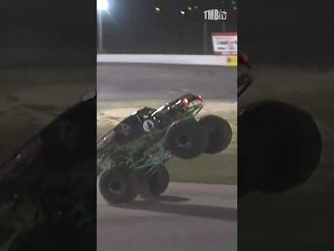 Throwback to Pablo Huffaker in Grave Digger ripping around RMR in Salt Lake City!