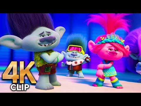 BroZone Song Dance Scene | TROLLS 3 BAND TOGETHER (2023) Movie CLIP 4K