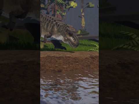 New update Jurassic Blocky Rebirth, added new Tiger Rex skin (part 1)