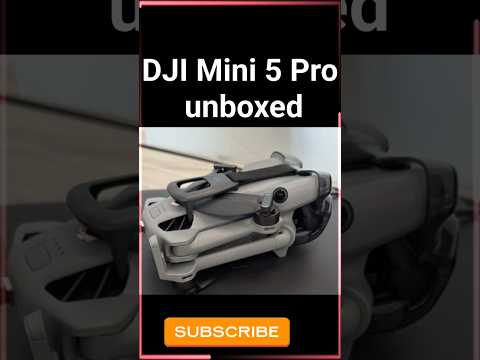 DJI Mini 5 Pro unboxed #dji #technology #techshorts #shorts #drone