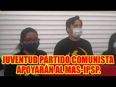 JUVENTUD DEL PARTIDO COMUNISTA DE BOLIVIA APOYARÁN AL BINOMIO DE LUCHO Y DAVID ....