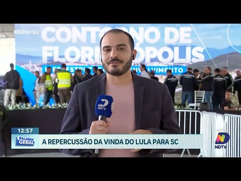 Comentário Político - Repercussão da visita de Lula à inauguração do Contorno Viário