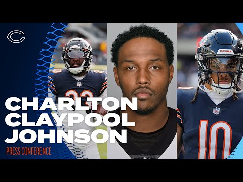 Charlton, Claypool, Johnson discuss adapting to new conditions | Chicago Bears video clip