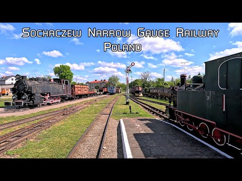 Train Driver's View - The Sochaczew Narrow Gauge Railway Pt 1, Sochaczew Museum to Wilcze Tułowskie