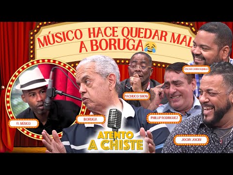 ¡Ronda de chistes crueles! ? Músico hace quedar mal a Boruga en #AtantoAchiste ?